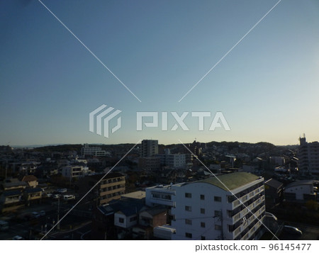 從名古屋市天白區的山上眺望 從名古屋市天白區的山上眺望 96145477