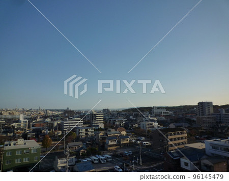 從名古屋市天白區的山上眺望 從名古屋市天白區的山上眺望 96145479