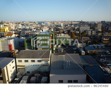 從名古屋市天白區的山上眺望 從名古屋市天白區的山上眺望 96145480