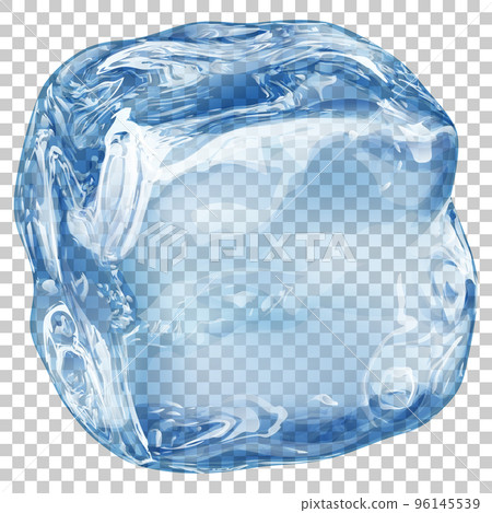 Transparent ice cube Transparent ice cube 96145539