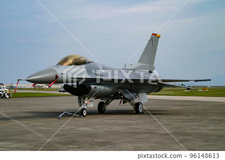 U.S. Air Force F-16C fighter on display U.S. Air Force F-16C fighter on display 96148613