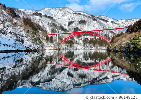 Shogawa Gorge Pleasure Boat (Winter) Shogawa Gorge Pleasure Boat (Winter) 96149123