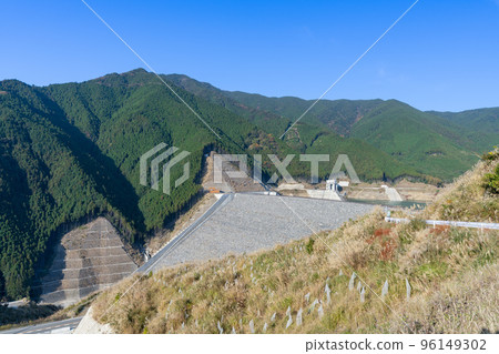 《福岡縣》小石原川大壩（朝倉令和湖）朝倉市 96149302
