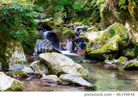 《福岡縣》秋天的野口溪谷（福岡市佐原區） 96149648