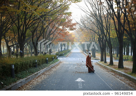 美麗的秋遊,秋天的風景 美麗的秋遊,秋天的風景 96149854