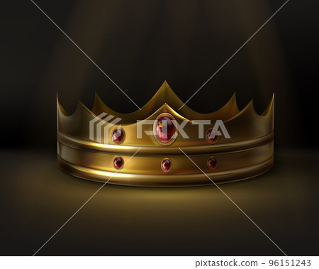 Vector golden crown - Stock Illustration [96151243] - PIXTA