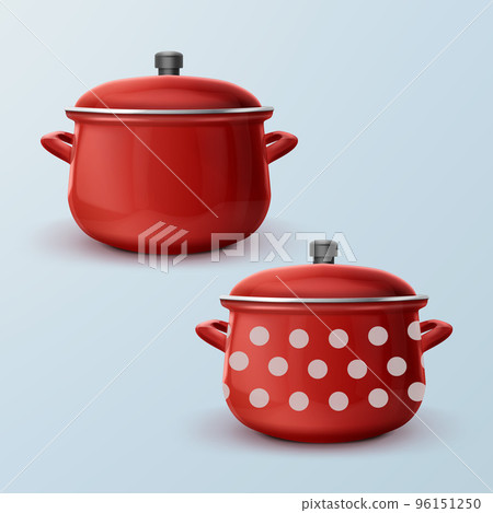 Two red saucepan Two red saucepan 96151250