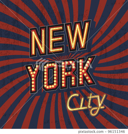 Vintage New York Poster Vintage New York Poster 96151346