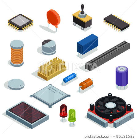 Semiconductor Isometric Set Semiconductor Isometric Set 96151582