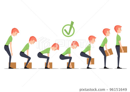 Safe lifting of heavy items Safe lifting of heavy items 96151649