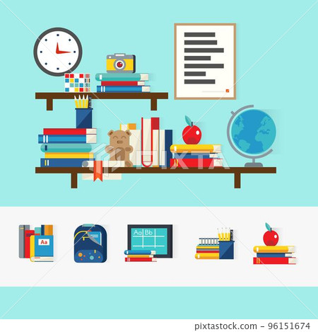 School Books Concept School Books Concept 96151674