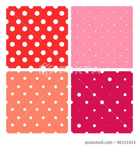 Seamless Polka Dot Pattern 96151933