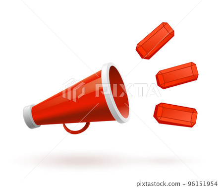 Red Megaphone 96151954