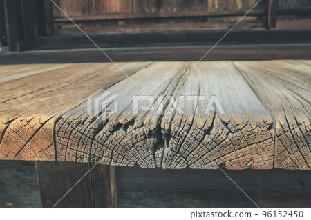 Old weathered wood background and natural 96152450