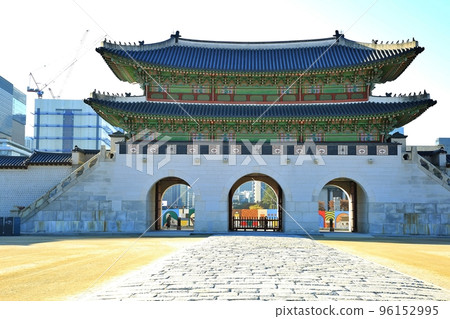 Beautiful autumn, the autumn of the palace, Gyeongbokgung Palace Beautiful autumn, the autumn of the palace, Gyeongbokgung Palace 96152995