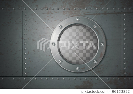Submarine Side Porthole Illustration Submarine Side Porthole Illustration 96153832
