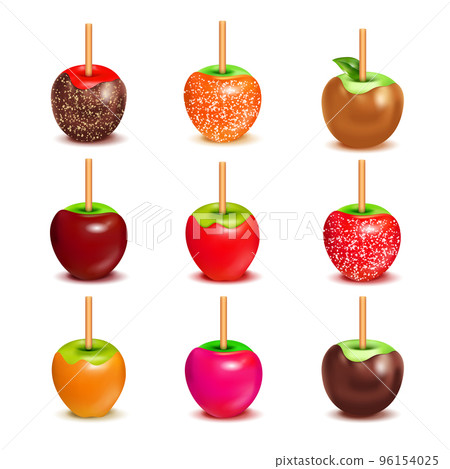Toffee Candy Apples Assortment Set 96154025