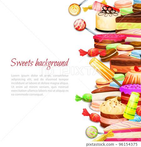 Sweet Food Background Sweet Food Background 96154375