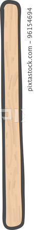 brown wooden sign board pole stick simple doodle cartoon drawing brown wooden sign board pole stick simple doodle cartoon drawing 96154694