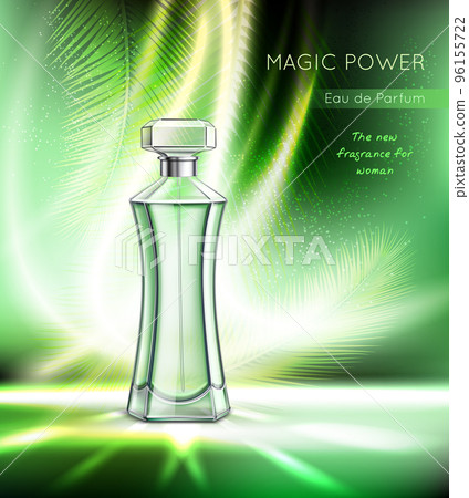 Perfume Advertising Realistic Poster Perfume Advertising Realistic Poster 96155722
