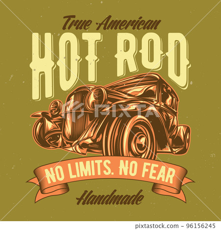 T-shirt or poster design 96156245