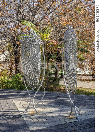 Embankment of Lanzheron beach in Odessa, Ukraine 96156573