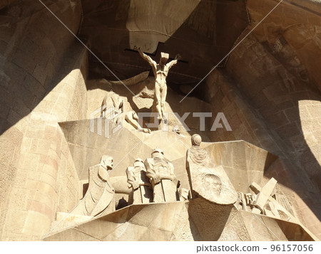 [Spain] Sagrada Familia Façade Sculpture of Passion (Barcelona) 96157056