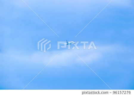 Airplane and sky 96157276