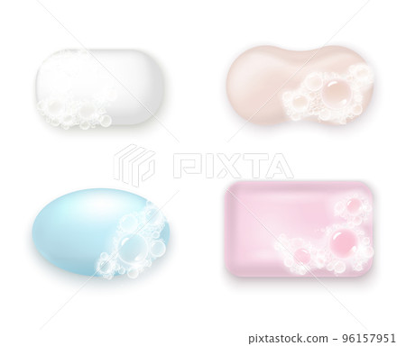 Soap Bars Realistic Set 96157951