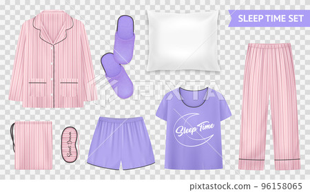 Sleep Time Transparent Set 96158065