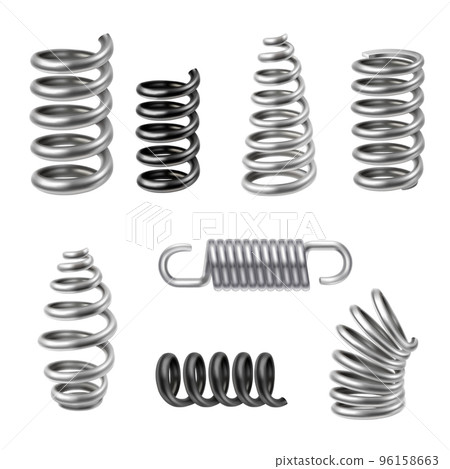 Realistic Metal Springs 96158663