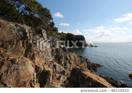 Mofurihana, Murotsu, Mitsucho, Tatsuno City, Hyogo Prefecture, a scenic fishing spot 96158910