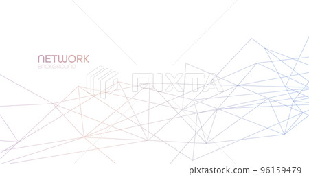Connection background. Network concept with dots and lines. 96159479