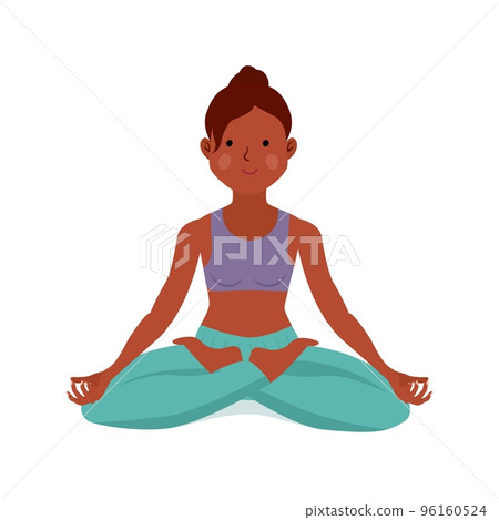 Free Photos - A Woman In A Yoga Pose, Sitting Cross-legged On The Floor  With Her Bowl, Practicing Yoga In A Room. She Appears Focused And Engaged  In Her Practice. | FreePixel.com