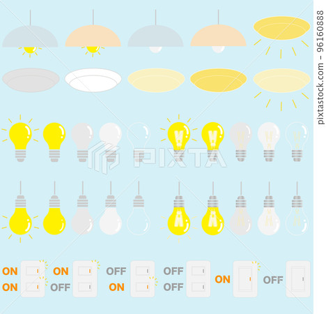 Lights and lamps of various shapes 96160888