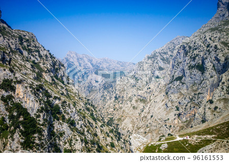 Cares trail - ruta del Cares - in Picos de Europa, Asturias, Spain 96161553