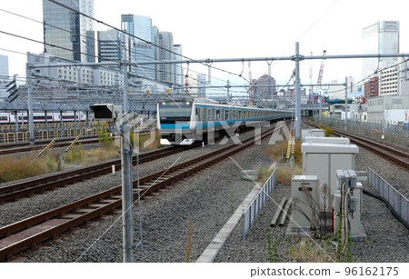 Takanawa Gateway Station Minato Ward, Tokyo Yamanote Line Keihin Tohoku Line JR East Hashigami Station Opened in 2020 Photographed in 2022 96162175