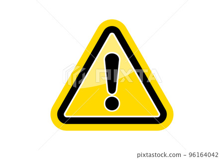 Warning mark illustration (png) 96164042