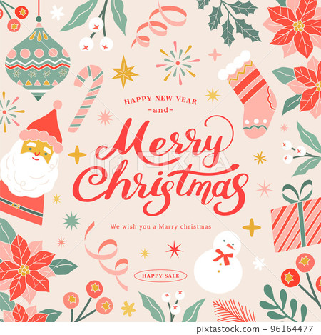 christmas winter frame template background christmas winter frame template background 96164477