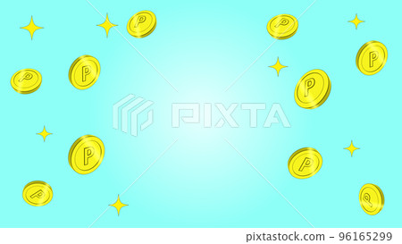 Point coin background Simple Point coin background Simple 96165299