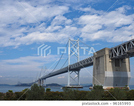 晴天的瀨戶大橋風景照 96165993