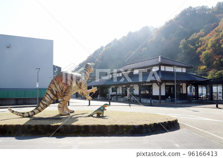 Echizen Railway Katsuyama Station Fukuisaurus (Katsuyama City, Fukui Prefecture) Echizen Railway Katsuyama Station Fukuisaurus (Katsuyama City, Fukui Prefecture) 96166413