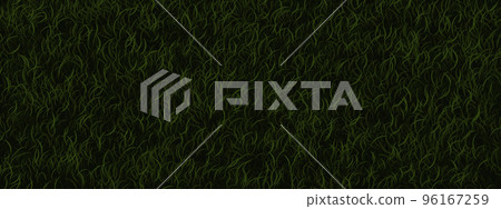 Realistic green grass field seamless background... - Stock Illustration ...