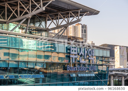 Busan station high speed railway station in Busan, South Korea Busan station high speed railway station in Busan, South Korea 96168630