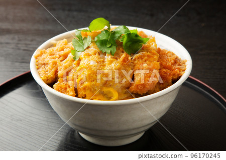Pork cutlet on rice  96170245