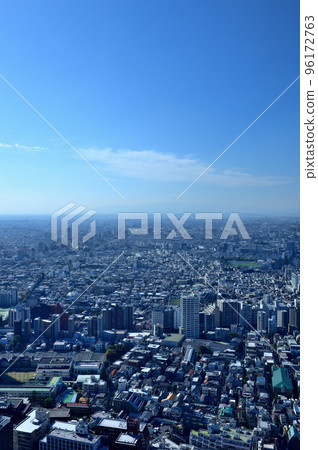 Tokyo Metropolitan Government Building View of the city from the observatory Tokyo Metropolitan Government Building View of the city from the observatory 96172763