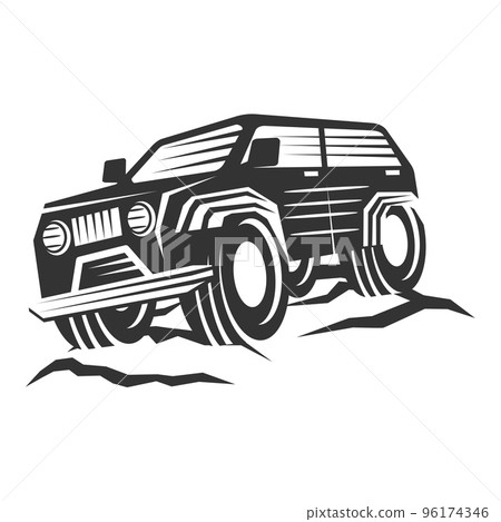 Off-road Jeep Logo Icon Illustration Brand Identity Off-road Jeep Logo Icon Illustration Brand Identity 96174346