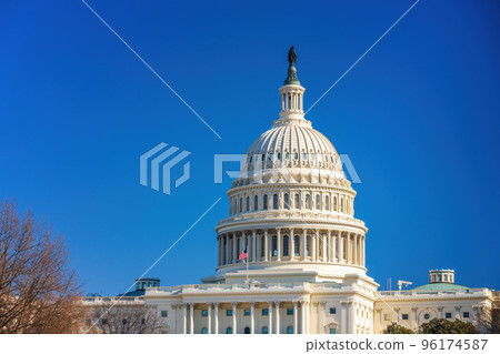 US Capitol at sunny day US Capitol at sunny day 96174587