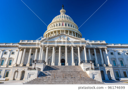 US Capitol at sunny day US Capitol at sunny day 96174699