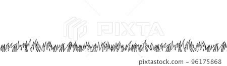 Grass material silhouette Grass material silhouette 96175868